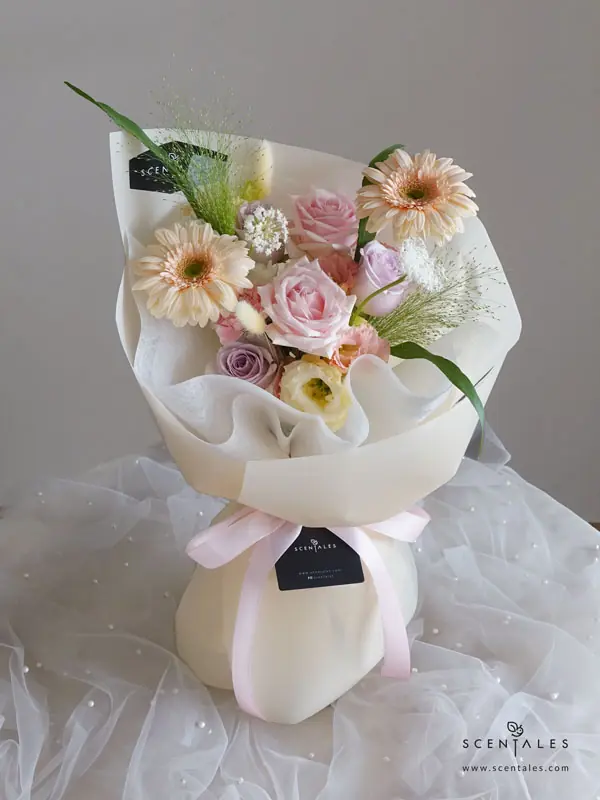 a-new-chapter-fresh-flower-bouquet-01-600x800 (July Special) A New Chapter Flower Bouquet - Image 1