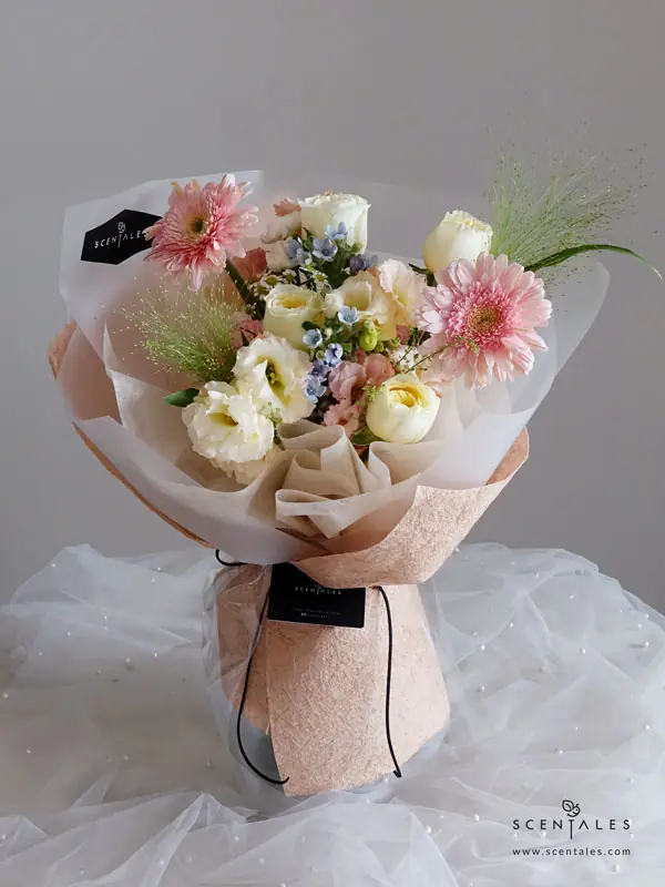 sweet-victory-fresh-flower-bouquet-01-600x800 (July Special) Sweet Victory Flower Bouquet - Image 1